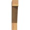 Ekena Millwork Traditional Block Smooth Bracket, Western Red Cedar, 3 1/2"W x 18"D x 18"H BKT04X18X18TRA05SWR - alternate 4